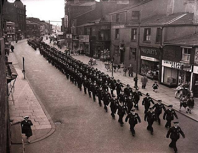 1957 Rochdale Police centenary parade