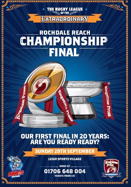 Rochdale Hornets Grand Final at Leigh Sports Village Sunday 29 September