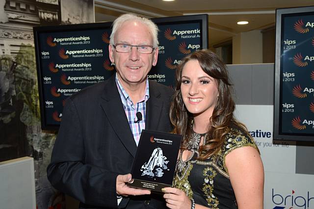 Pete Waterman with Sophie Etheridge