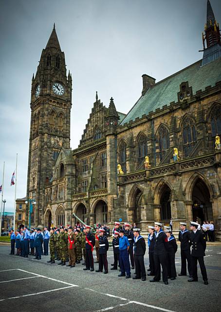 Royal British Legion chooses Rochdale Council as role model for its commitment to its Armed Forces work 
