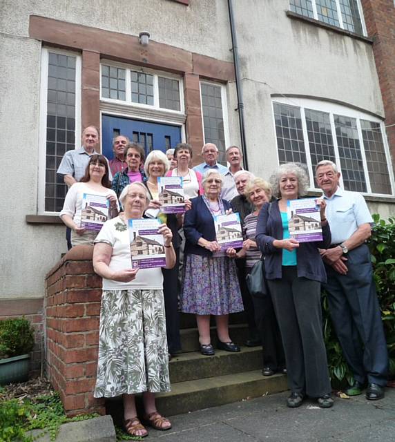 Volunteer guides at their training session at Middleton’s Edgar Wood Centre