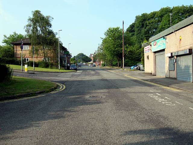 John Wantling picked litter up and tidied Manchester Old Road 