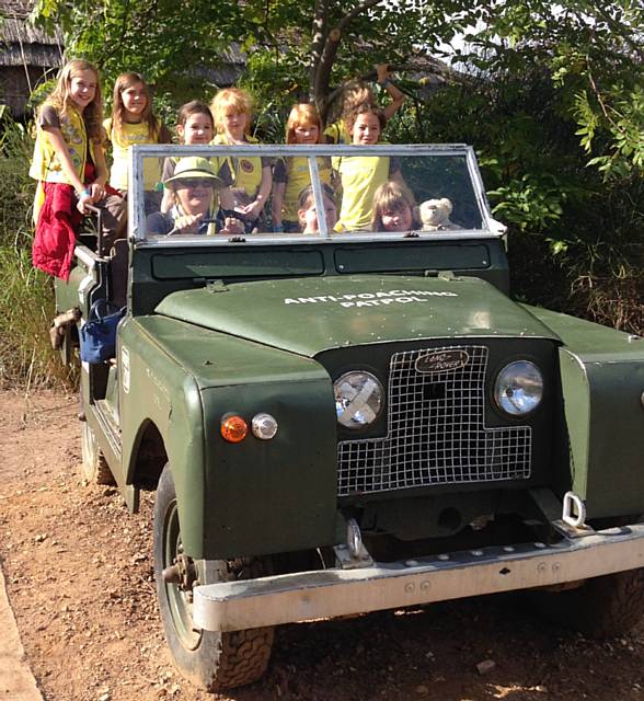 Local Brownies at Chester Zoo for a brilliant birthday party that included a unique after-hours experience
