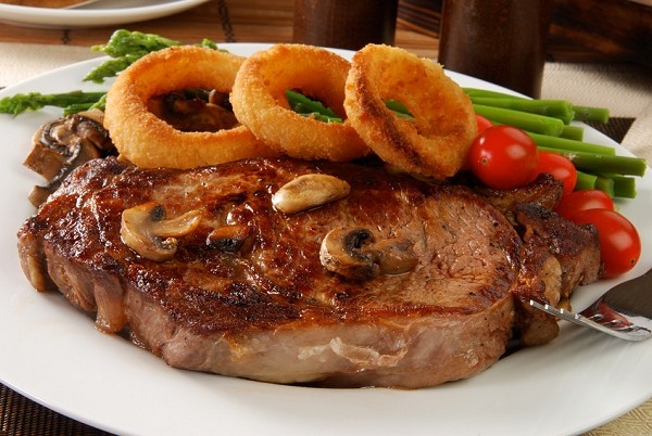 Pair Carmenere with a pan fried rump steak and fried onion rings 
