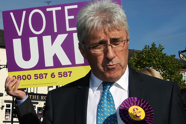 UKIP candidate John Bickley in Heywood & Middleton