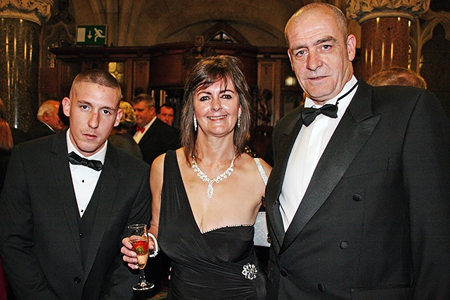 Springhill Hospice 25th Anniversary Ball<br />Danny Gregory, Hilda Wild and Mick Downes