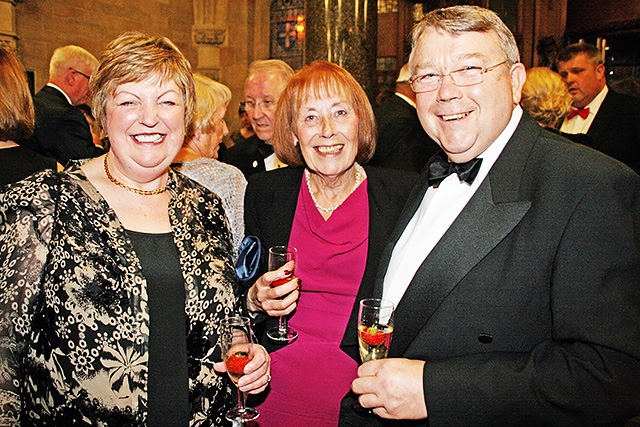 Springhill Hospice 25th Anniversary Ball<br />Irene Price, Kay Scott and Steven Price