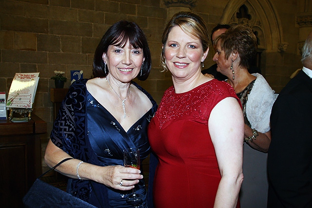 Springhill Hospice 25th Anniversary Ball<br />Cath Meredith and Lillie Winterbottom