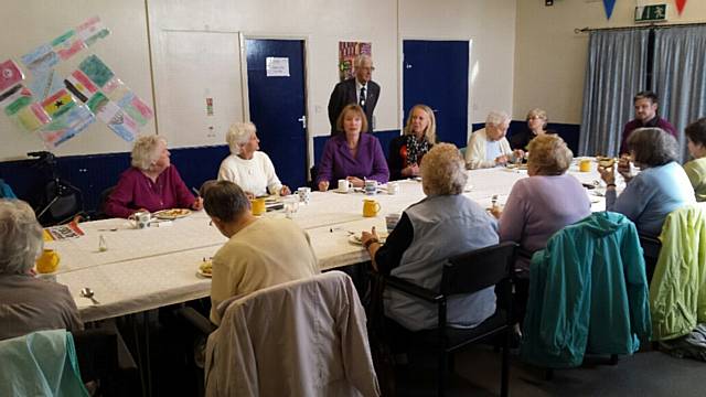 Harriet Harman's visit to Heywood and Middleton today as part of the Party’s by-election campaign to get Liz McInnes elected