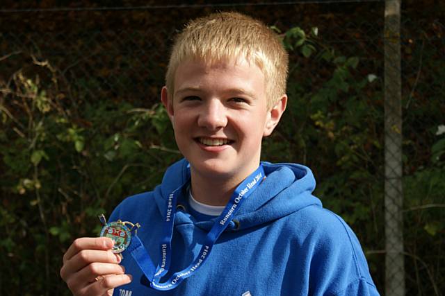 Tom Swithenbank - J15 Single Scull Winner