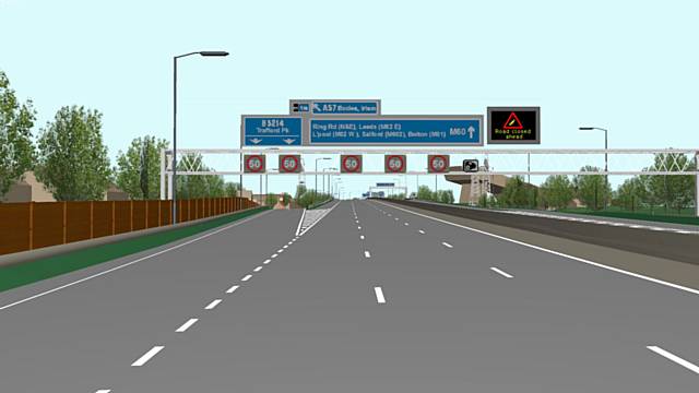 Overnight closures on the M62 begin as the smart motorway scheme enters next stage