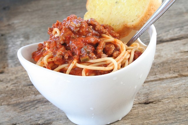 What could be better on a cold wet autumnal evening than a bowl of Italian Ragu