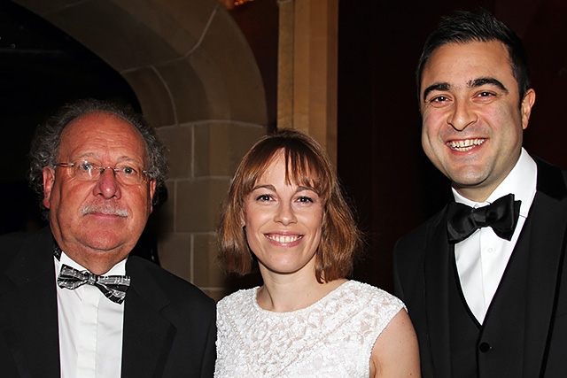 Rochdale Law Association Annual Dinner<br />Roger Addington, Abigail Hudson and Fayaz Hammond