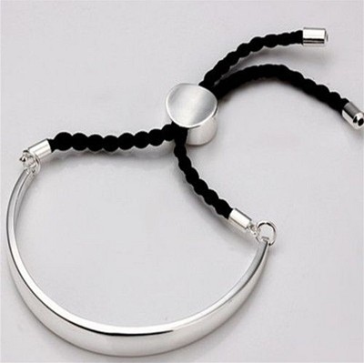 Bobby Dazzlers  Silver rope bangle / bracelet