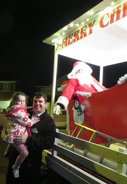 The Rotary Club of Middleton Christmas Float