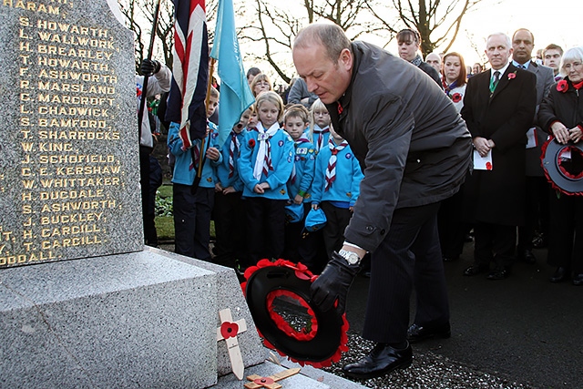 Wardle Remembrance Service