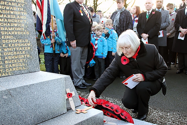 Wardle Remembrance Service