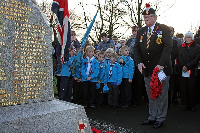 Wardle Remembrance Service