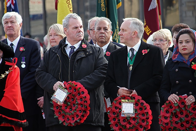 Remembrance Sunday in Rochdale