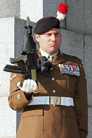 Remembrance Sunday in Rochdale