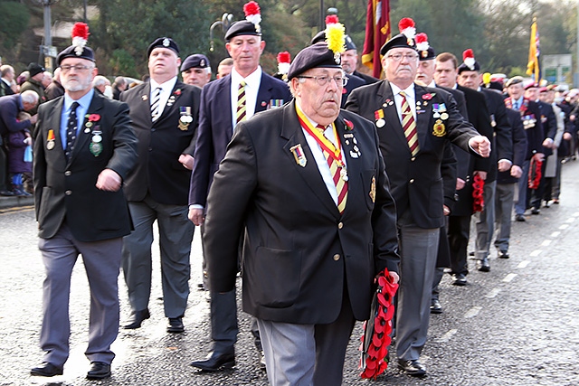 Remembrance Sunday in Rochdale