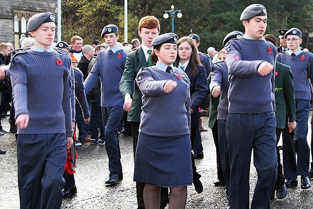 Remembrance Sunday in Rochdale