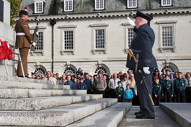 Remembrance Sunday in Rochdale