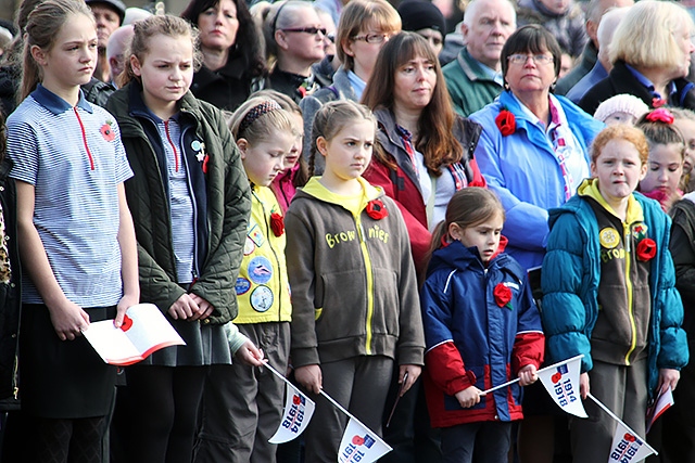 Remembrance Sunday in Rochdale