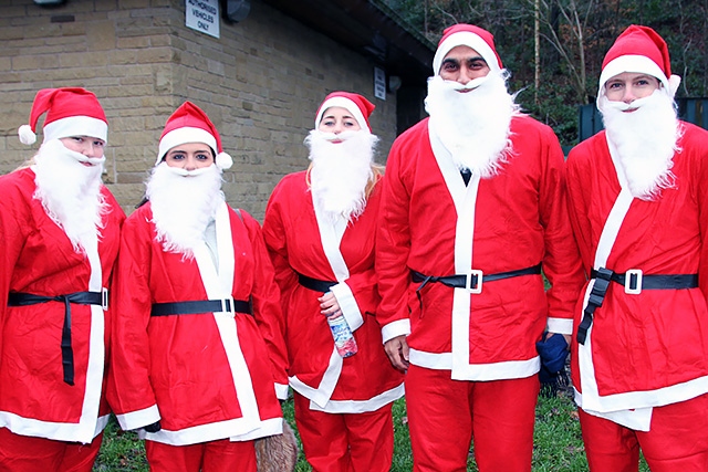 Springhill Hospice Santa Dawdle or Dash<br />Starbucks Rochdale