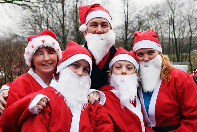 Springhill Hospice Santa Dawdle or Dash<br />The Ottley O'Connor Family