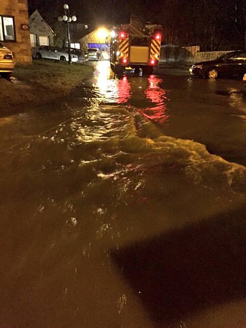 Todmorden Road flood