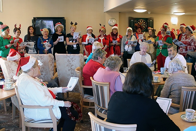 RBH employees bring festive cheer to tenants