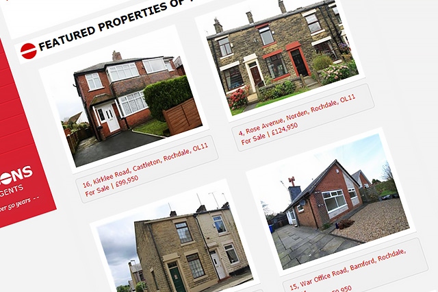 The average property price in Rochdale has decreased by 0.9% in the past year