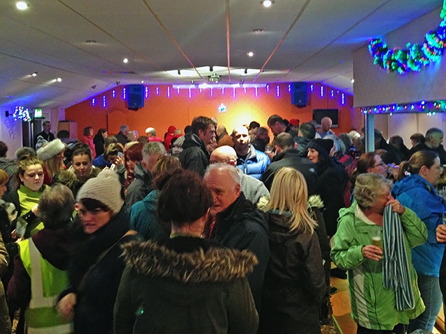 Hundreds turned out for the Norden festive extravaganza