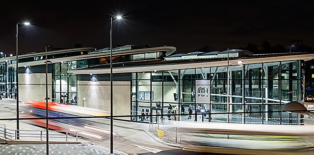 The new transport interchange - part of the extensive redevelopment of Rochdale town centre