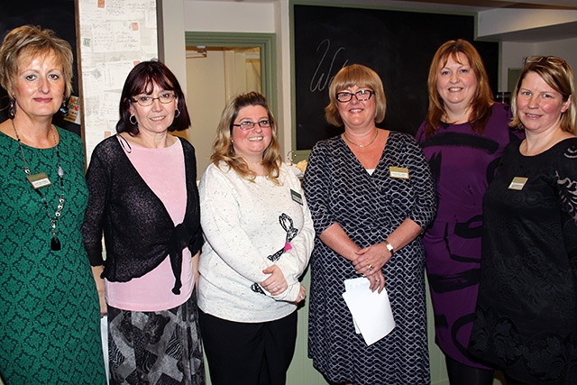 The Hospice fundraising team at the Springhill Hospice Tea Room and Gift Shop opening