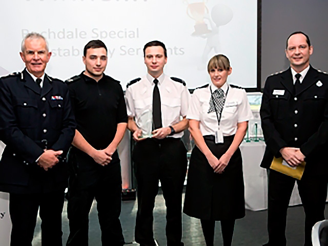 GMP Policing Gala Awards<br />Outstanding team - Rochdale Seargents