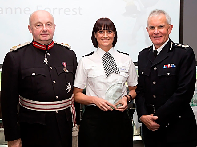 GMP Policing Gala Awards<br />Student Officer of the Year - Special Constable Suzanne Forrest