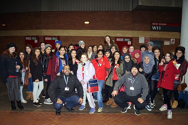 Rochdale Youth Service trip to Old Trafford