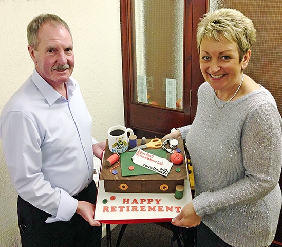 John and Maureen Hall founders of John Hall Schoolwear