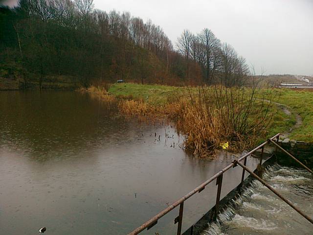 Rydings Reservoir before the civil engineering work