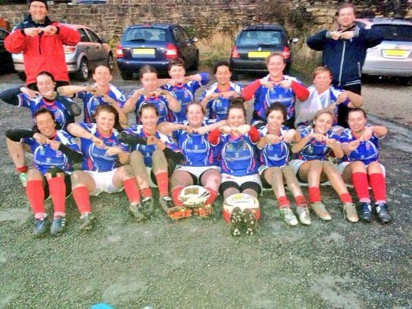 Rochdale Hornets Ladies team 