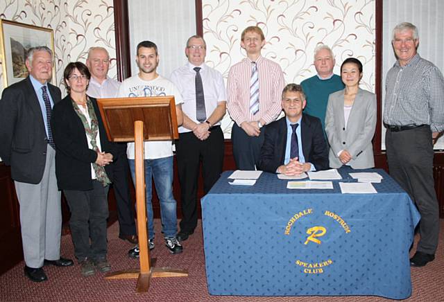 Rochdale Rostrum Club members 