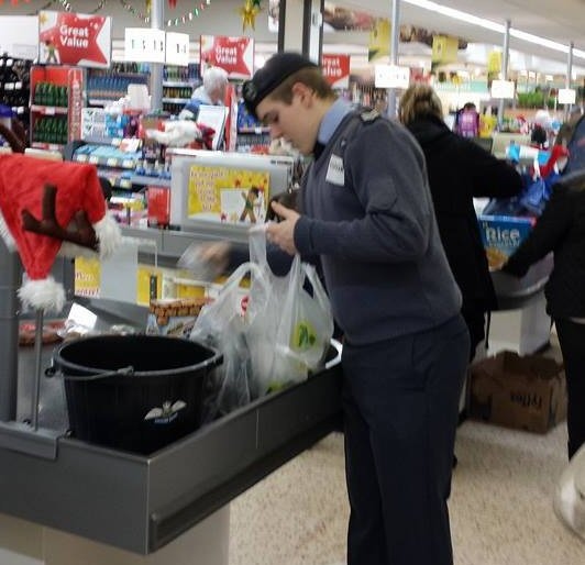 The 1263 Rochdale Squadron of the Air Training Corps fundraising event at Morrisons