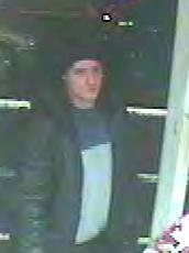 Image of a man following a robbery in Rochdale