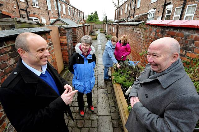 Chris McElligott Together Mutual meets residents