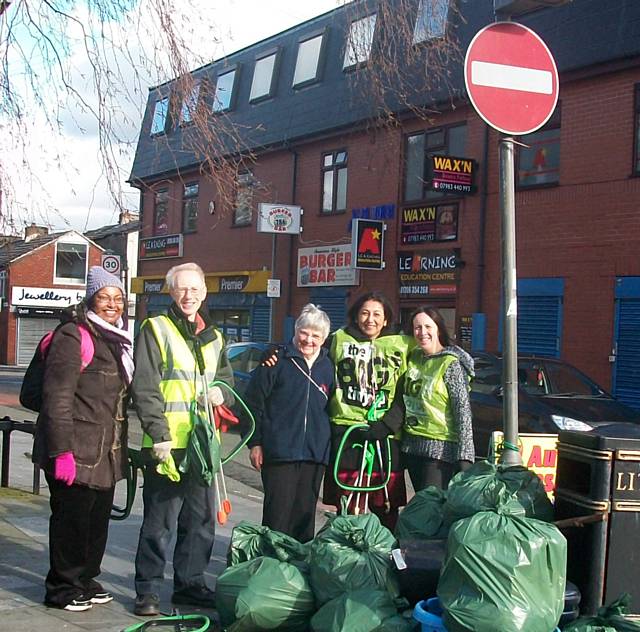 Members of the Rochdale Environmental Action Group 