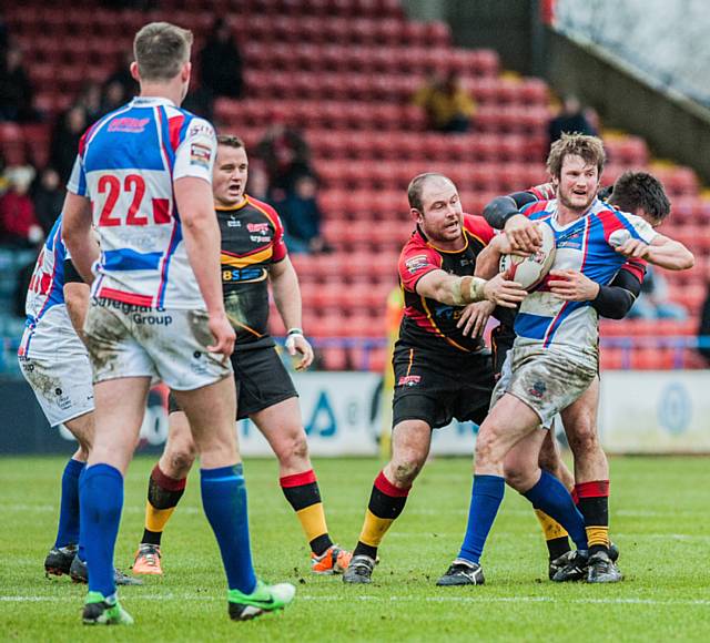 Rochdale Hornets 12 - 42 Dewsbury Rams
