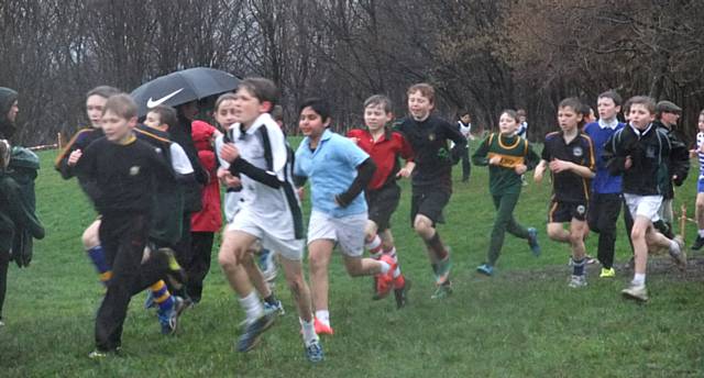 Beech House hosted the ISA North Regional Junior Cross Country Championships