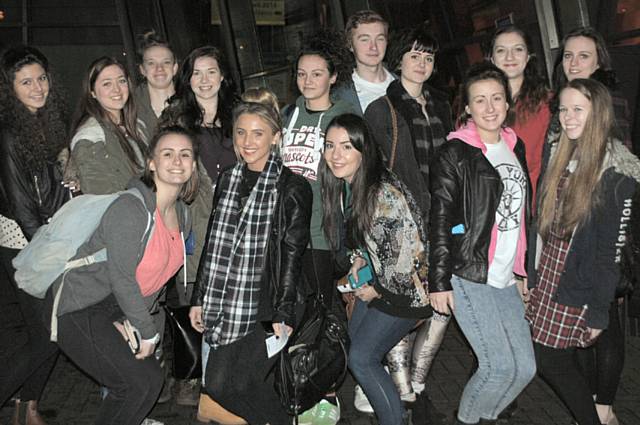 Rochdale Sixth Form College Students inspired by dance performance at Lowry Theatre